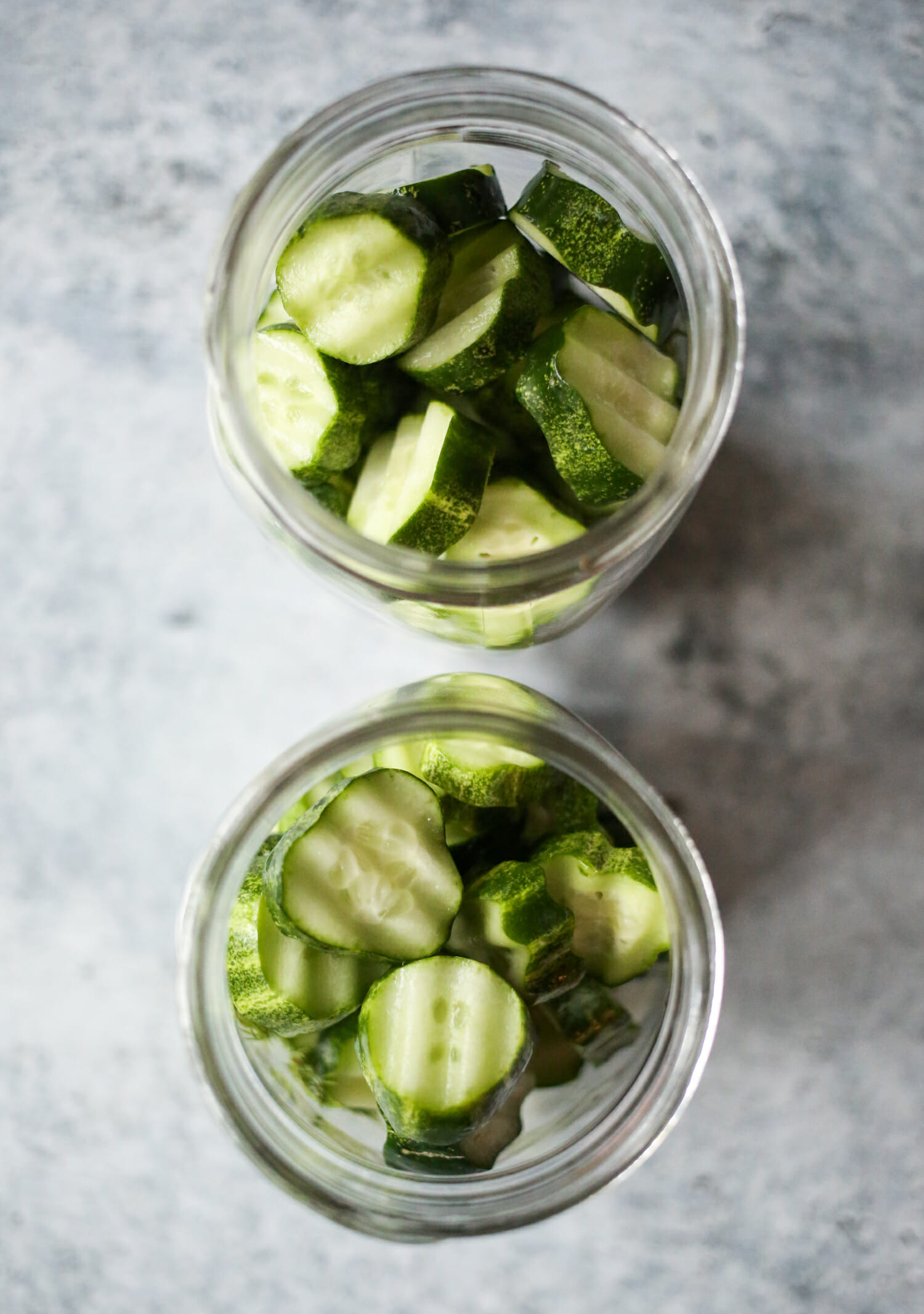 pickles in a jar