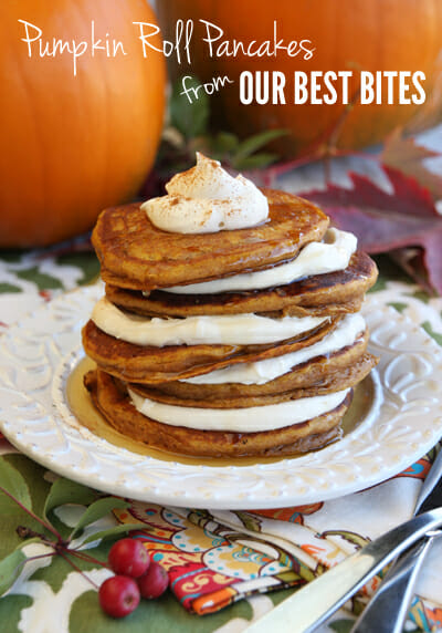 Pumpkin Roll Pancakes  Our Best Bites