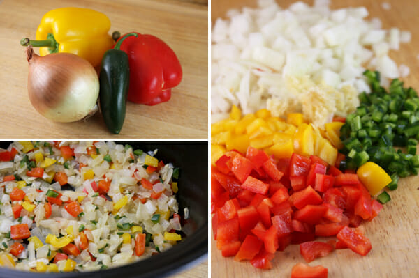 Black Bean and Sweet Potato Turkey Chili fresh ingredients