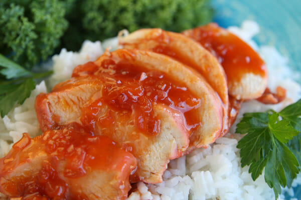 Easy Sweet and Sour Catalina Chicken_ready to eat