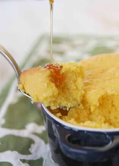 Sweet Corn Spoonbread - Damn Delicious