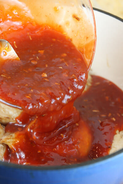 Easy Sweet and Sour Catalina Chicken_sauce