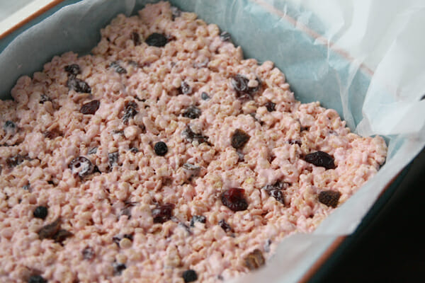 Krispie Treats in Pan