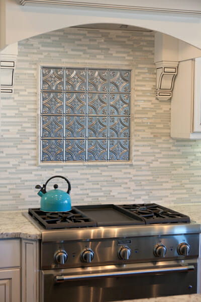 Tin Tile Back Splash