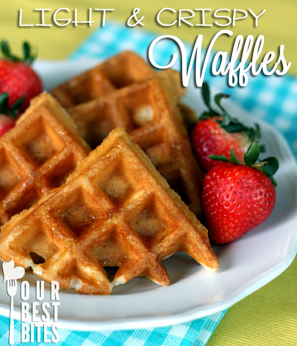 Light and Crispy Waffles