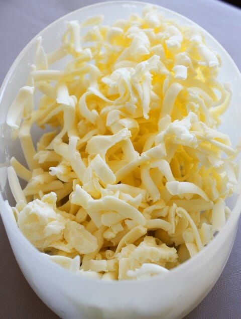 grated butter