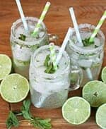 {Cafe Rio Copycat} Mint Limeade - Our Best Bites