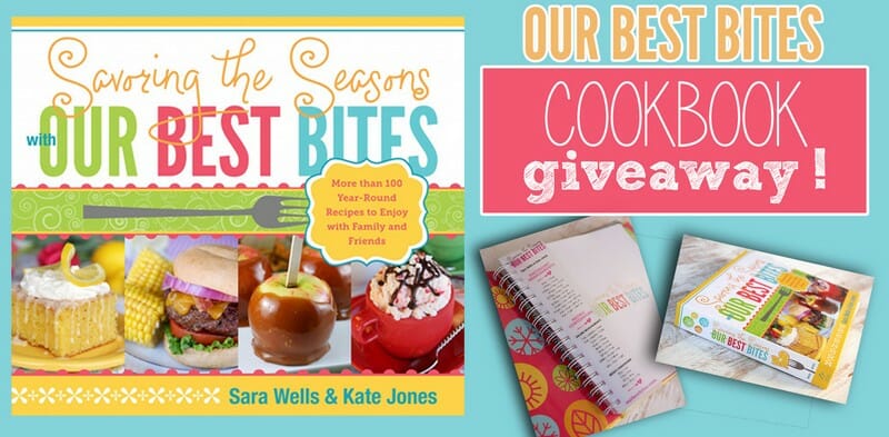our best bites cookbook giveaway