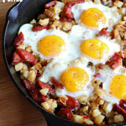 Cajun-Style Hash Brown Skillet - Our Best Bites