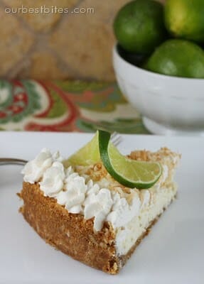 Lime Coconut Cheesecake