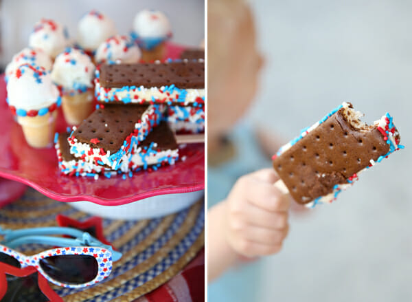 Ice Cream Sandwich Pops