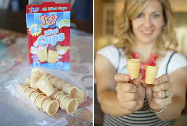 Mini Ice Cream Cones from Our Best Bites