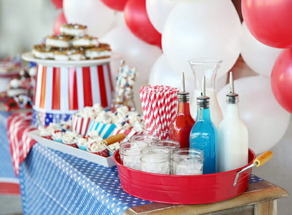 Patriotic Spread from Our Best Bites