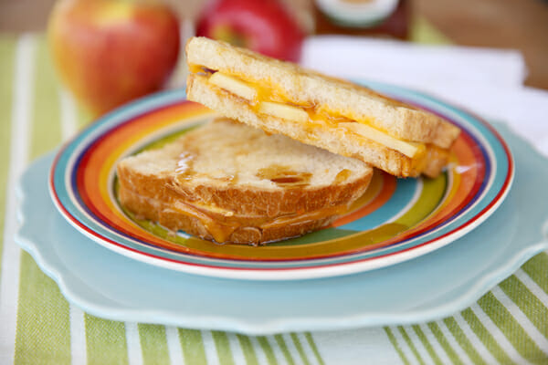 Apple Cinnamon Grilled Panini from Our Best Bites