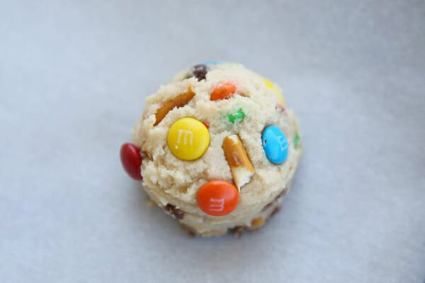 Pretzel M&M Cookies Recipe - She Wears Many Hats