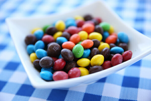 Peanut Butter Pretzel M&M Cookies - Whiskful Cooking