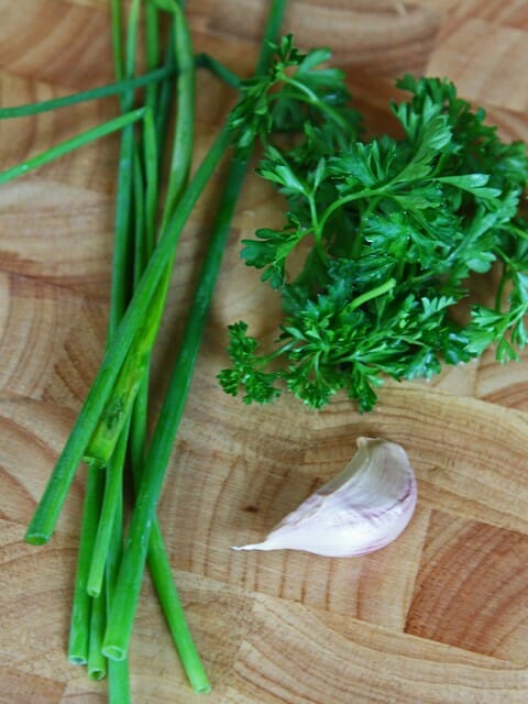 herbs for garlic butter