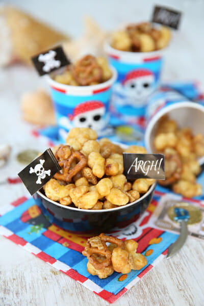 Caramel Covered Pirates Bootie Mix from Our Best Bites