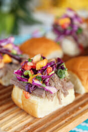 Hawaiian Pork Sliders from Our Best Bites intro