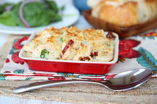 Hearty Italian Mac and Cheese Bake from Our Best Bites