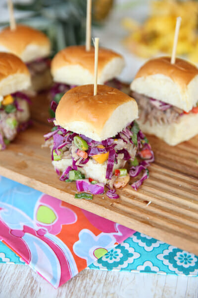 Kalua Pork Sliders from Our Best Bites