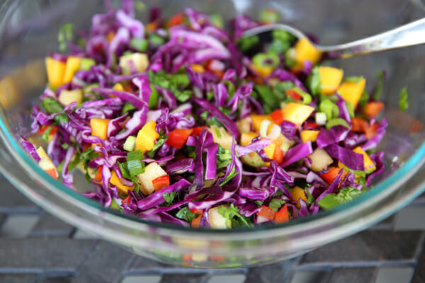 Mixed up Mango Slaw