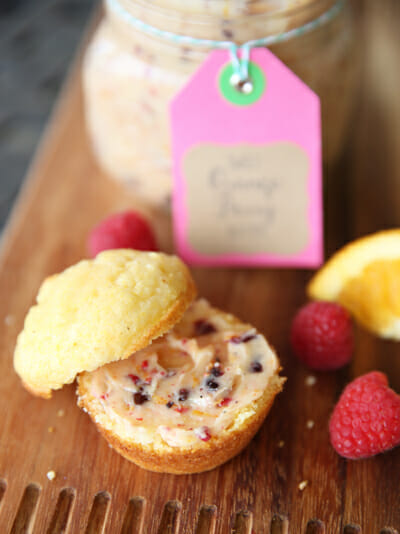 Orange Berry Butter and Corn Bread from Our Best Bites