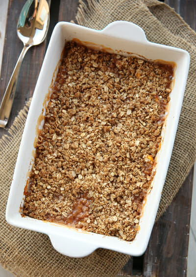 The Best Peach Crisp Recipe