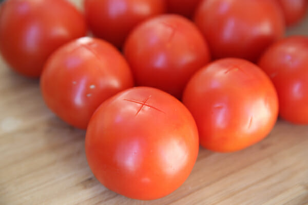 Marked Tomatoes