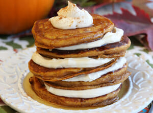 Gluten Free Pumpkin Roll & Whipped Cream Cheese Frosting - A Saucy Kitchen