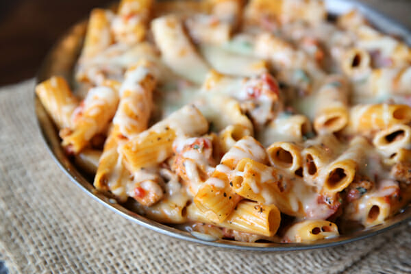 Skillet Baked Ziti - Our Best Bites