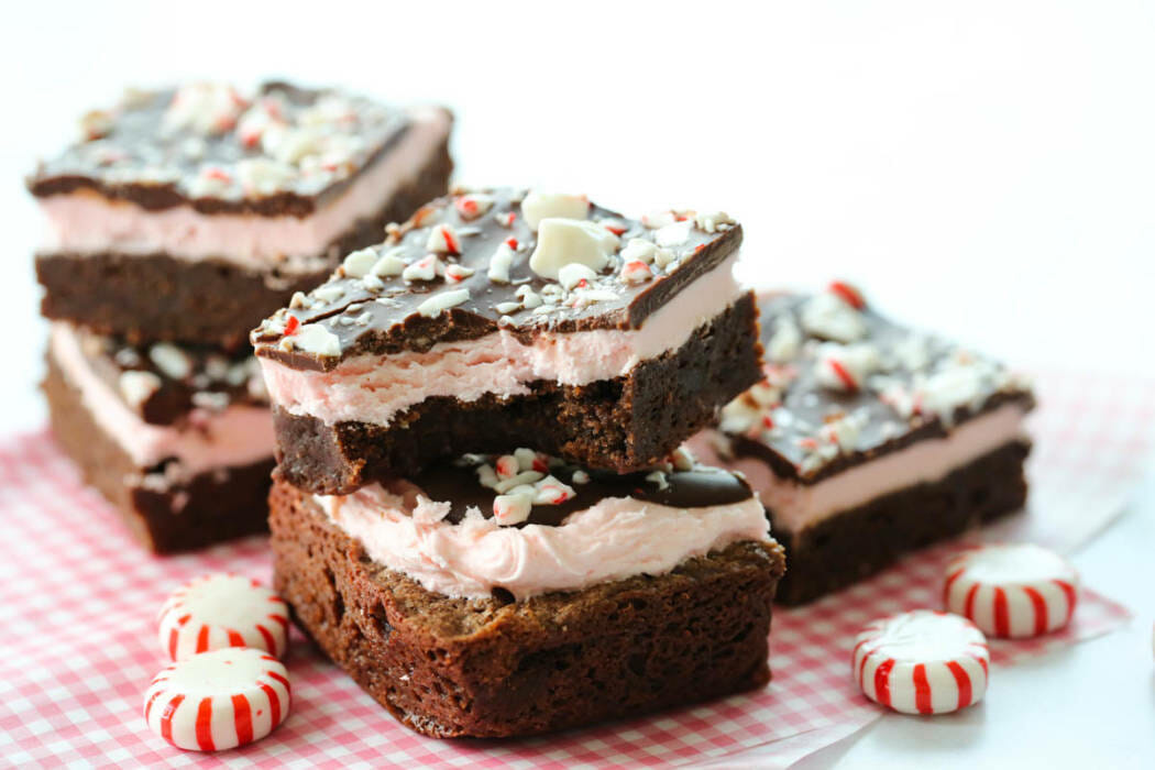Peppermint Candy Cane Brownies Our Best Bites