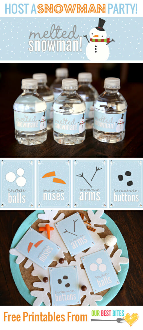 Snowman Party Ideas for Kids 