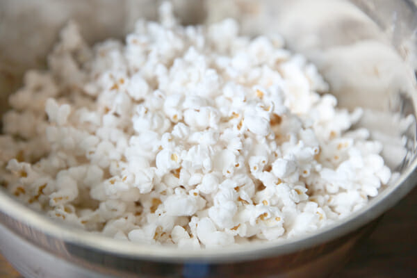 Super Bowl Snacks: Game Day Colored Candy Popcorn