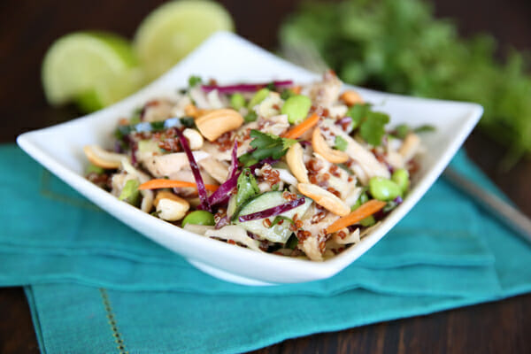 Protein Packed Thai Chicken Salad from Our Best Bites