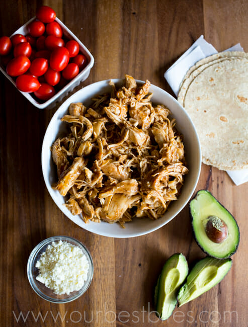 Super easy Slow Cooker Tacos from Our Best Bites