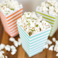 Black Pepper, Parmesan, and Rosemary Popcorn from Our Best Bites