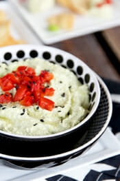 Easy and Healthy Edamame Hummus from Our Best Bites intro