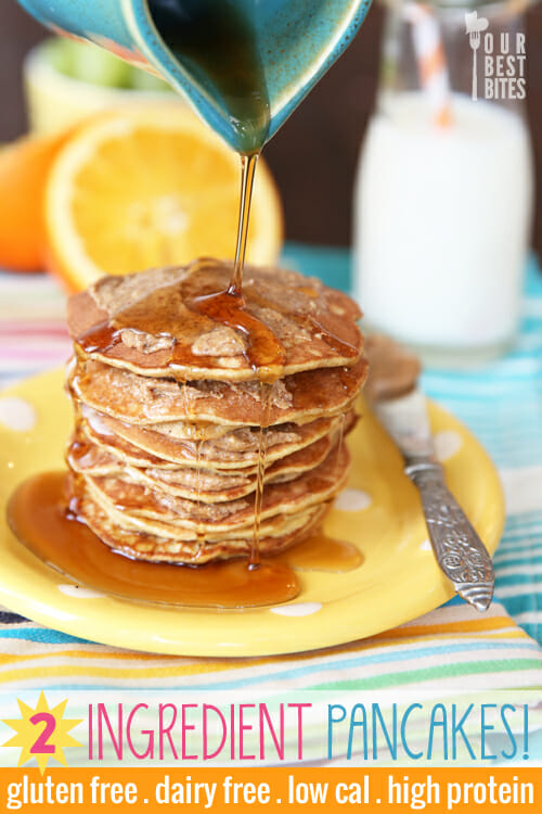 2-Ingredient Pancakes - Our Best Bites