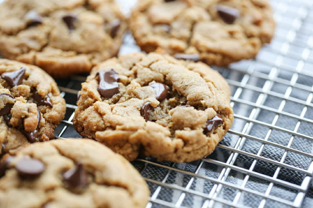 Chocolate Chip Peanut Butter Cookies