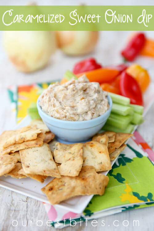 Caramelized Sweet Onion Dip from Our Best Bites