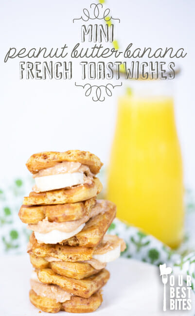 Peanut Butter Banana French Toastwiches