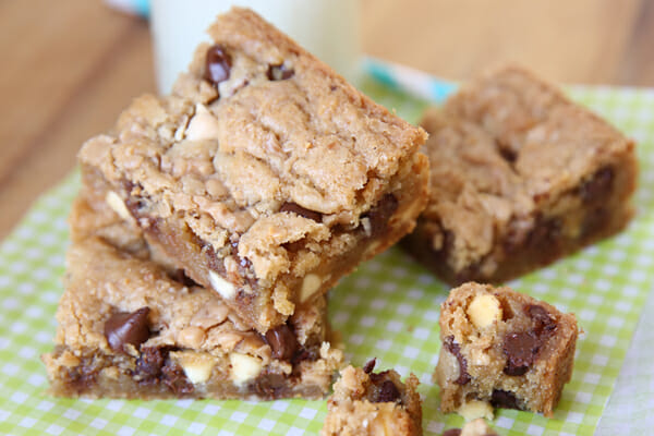 Chocolate Chip Cookie Bars from Our Best Bites