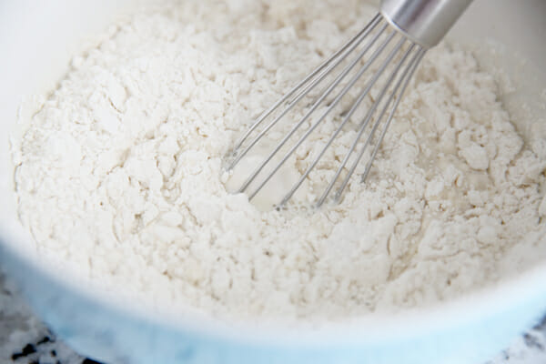 Flour in batter