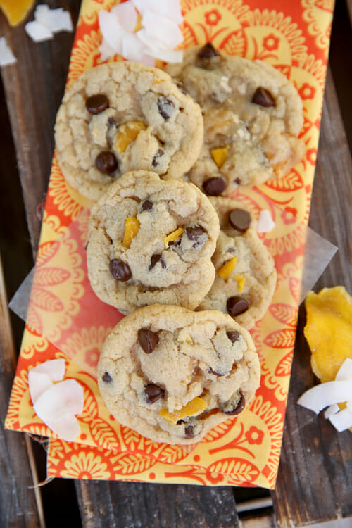 Mango and Dark Chocolate Cookies from Our Best Bites