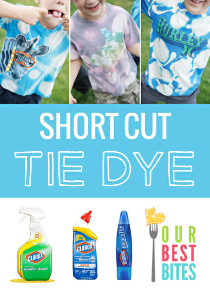 Brilliant tip for tie dying from Our Best Bites