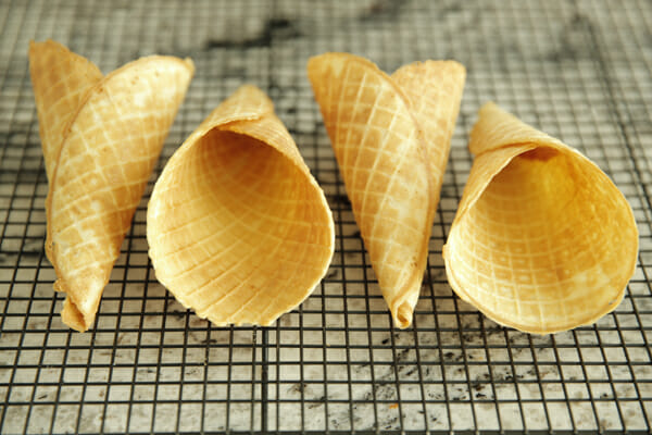 Cooling Waffle Cones