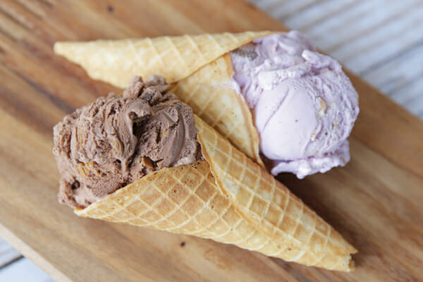 Homemade Ice Cream Cones