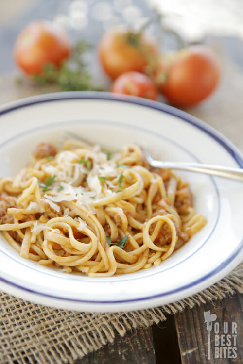 Garden Roasted Tomato Sauce from Our Best Bites