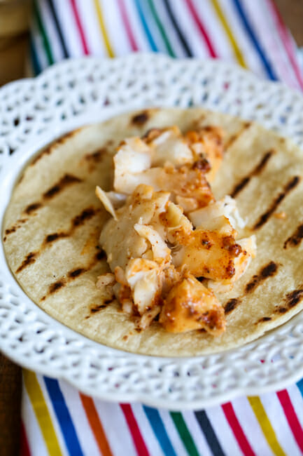 Fisch-Tacos von Our Best Bites